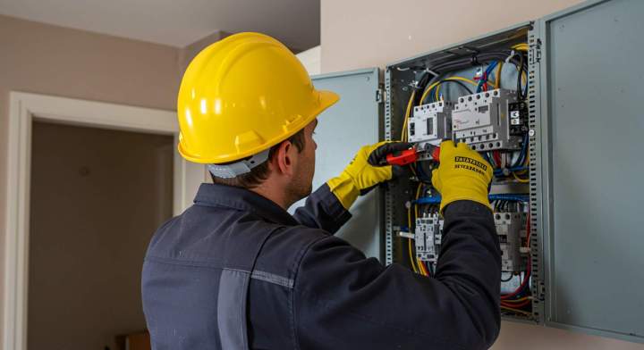 Rénovation électrique, Roquebrune-sur-Argens